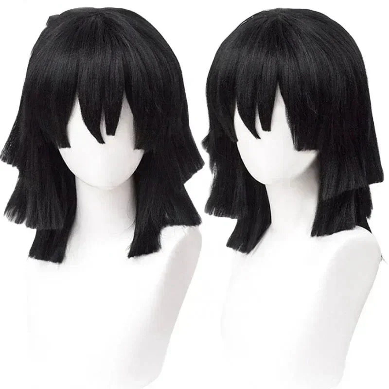 Cosplay Anime Black Hair - 2026 고품질 이구로 오바나이 코스프레 가발