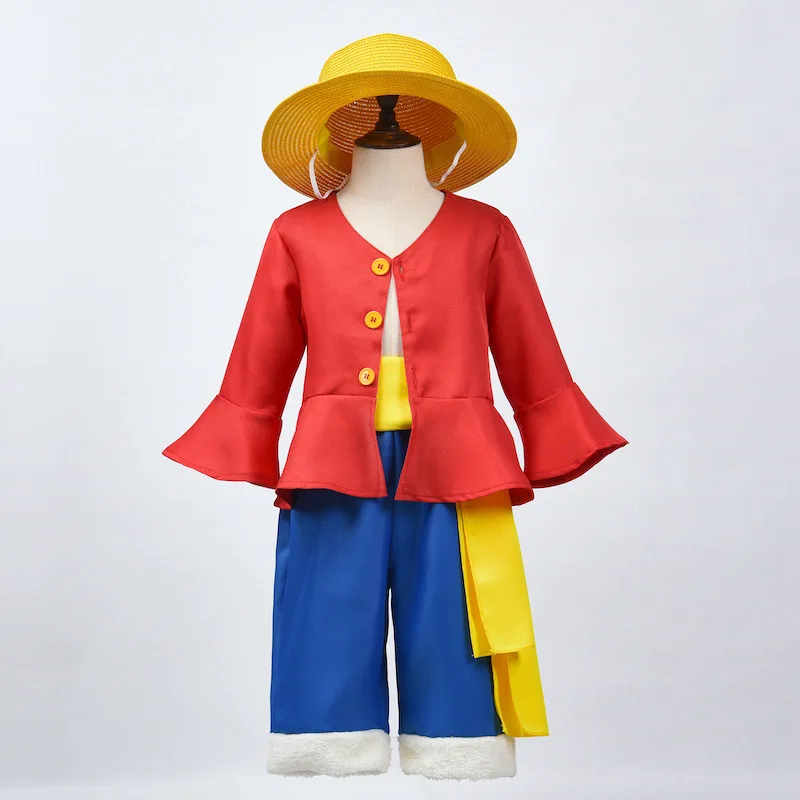 Anime Cosplay Luffy - 애니메이션 몽키 D 루피 코스프레 의상