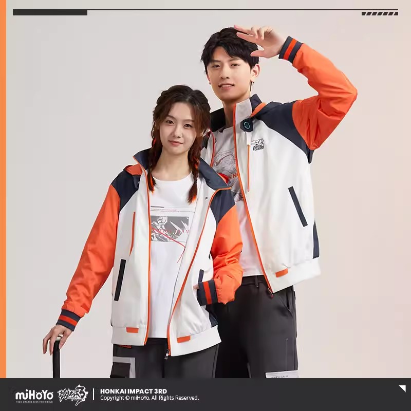 Anime Cosplay For Couples - miHoYo 게임 키아나 코트 혼카이 임팩트
