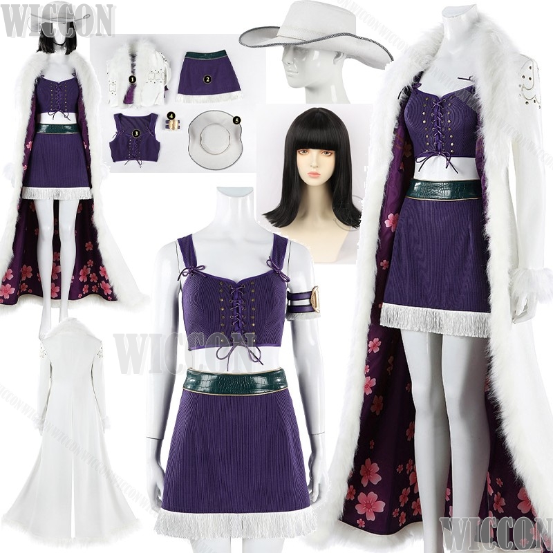 Cosplay Anime Black Hair - 니코 애니메이션 영화 로빈 코스프레 의상