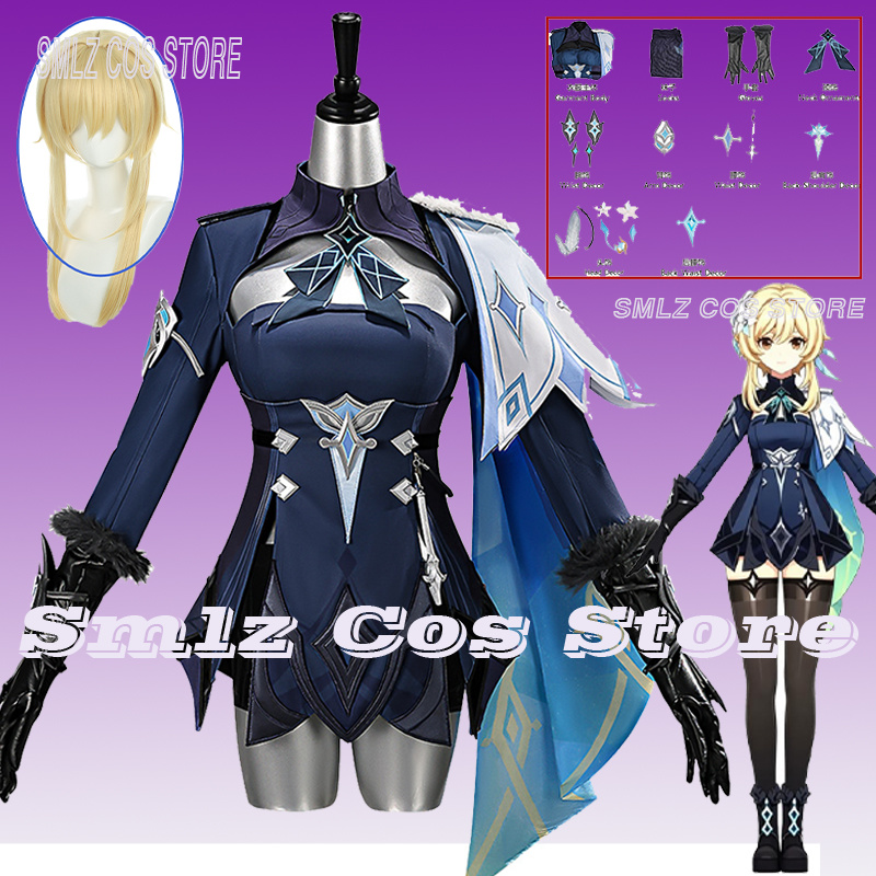 Anime Cosplay 2026 - 2026년 원신 임팩트 여행자 루미네 코스프레