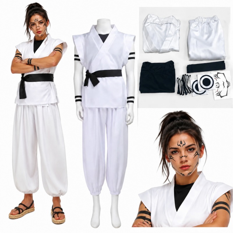 Jujutsu Kaisen Uniform - 리오멘 스쿠나 코스프레 의상 주술회전 애니메이션