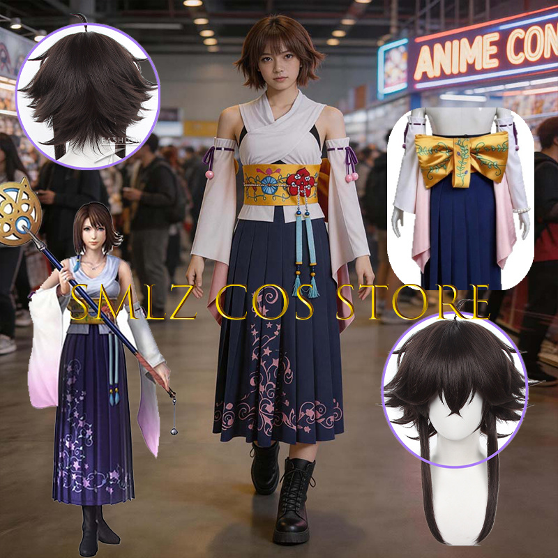 Cosplay Anime Female Characters - Smlz FFX 유나 코스프레 애니메이션 FF10