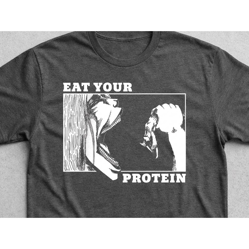 Anime Cosplay Meme - Eat Your Protein 