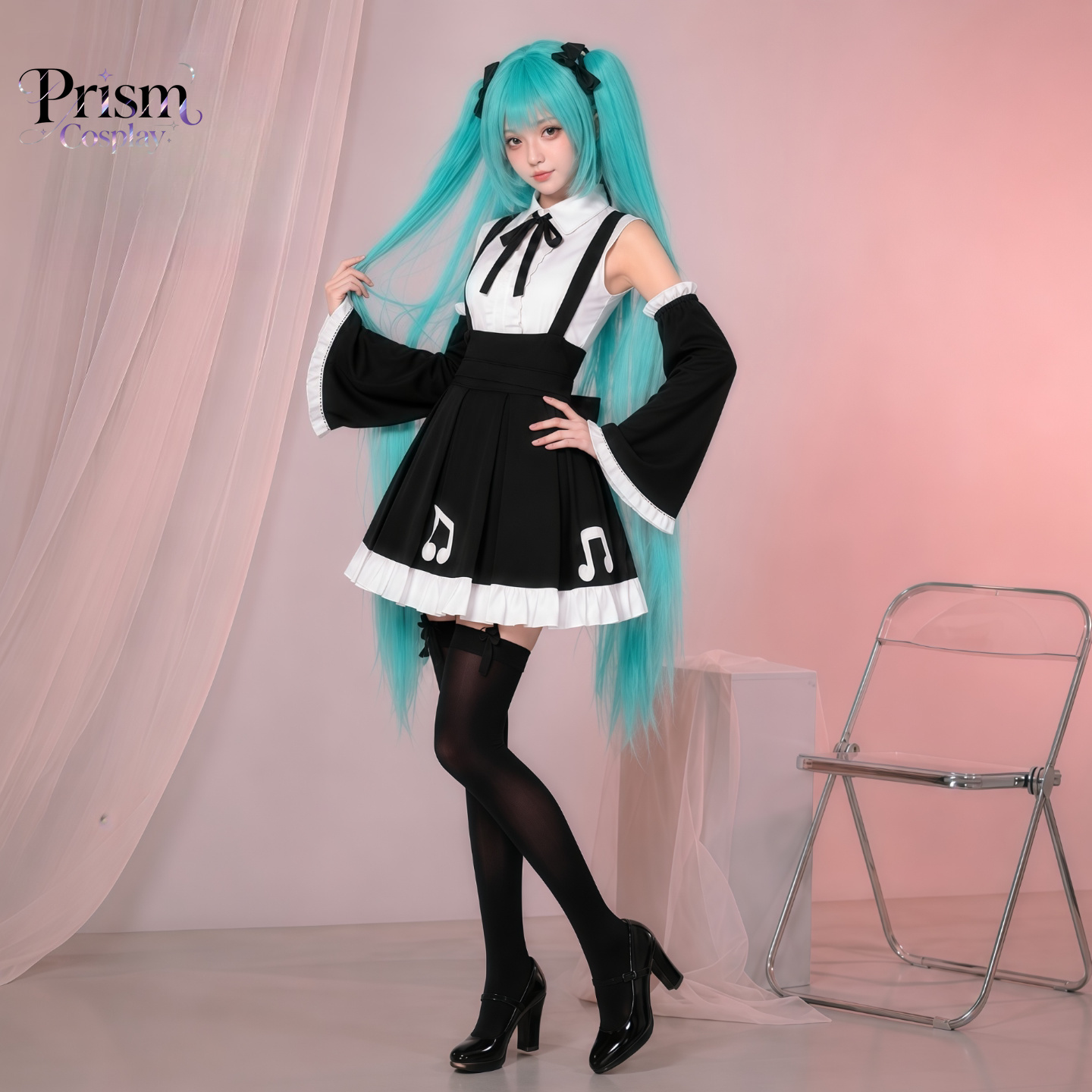 Anime Cosplay Miku - 미쿠: 프로젝트 디바 코스프레 의상 게임