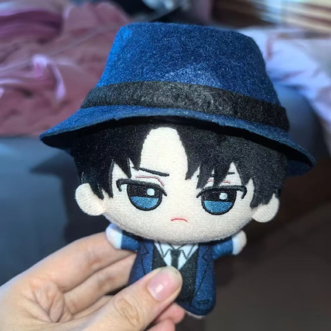 Anime Cosplay Sus - 10cm 레비 아커만 플러시 인형 애니메이션