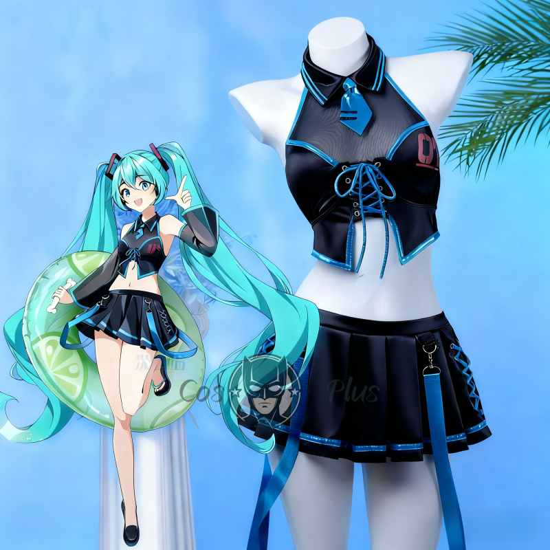 Anime Cosplay Miku - 애니메이션 게임 미쿠 섹시 수트 코스프레