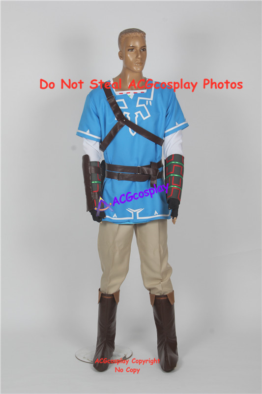 Anime Cosplay Link - 와일드 링크 코스프레 의상 acgcosplay 부츠