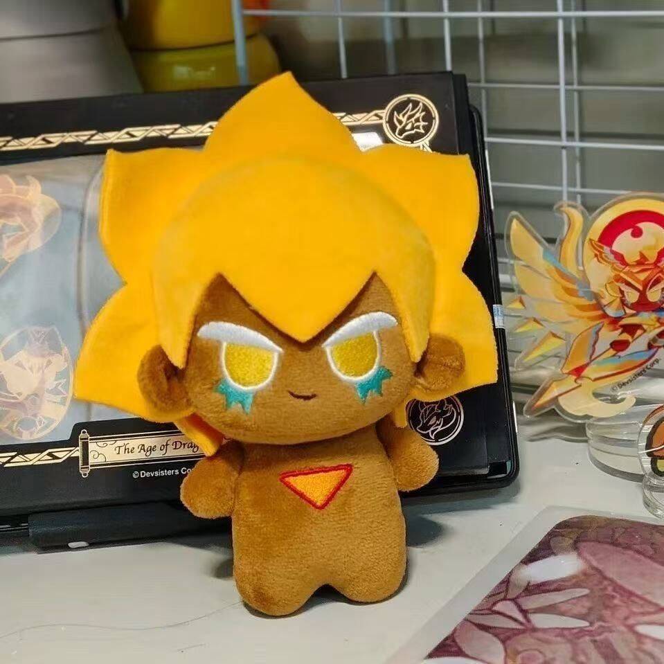 Anime Cosplay Sus - 10cm 쿠키런 킹덤 플러시 애니메이션 골든