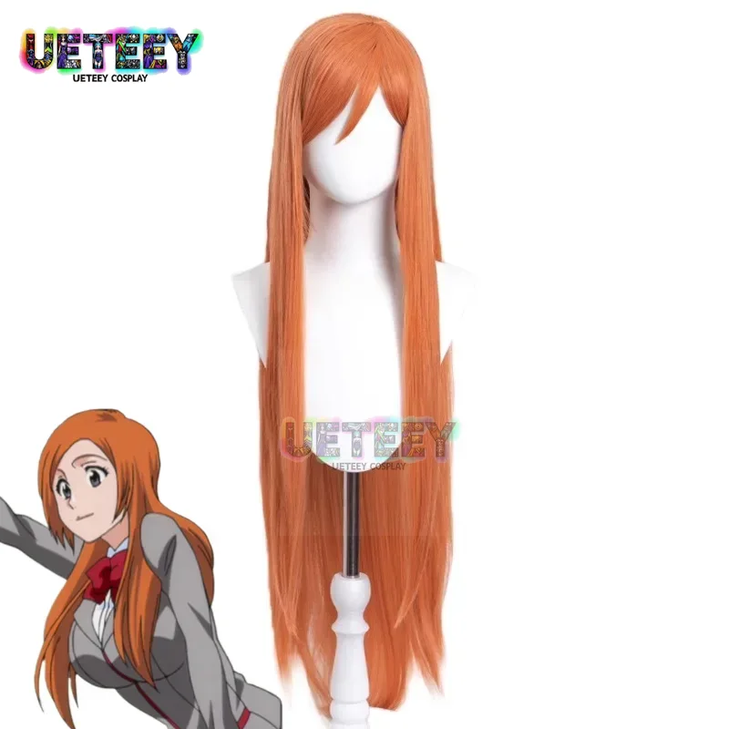 Anime Cosplay Long Hair - UETEEY COS 애니메이션 블리치 이노우에 오리히메