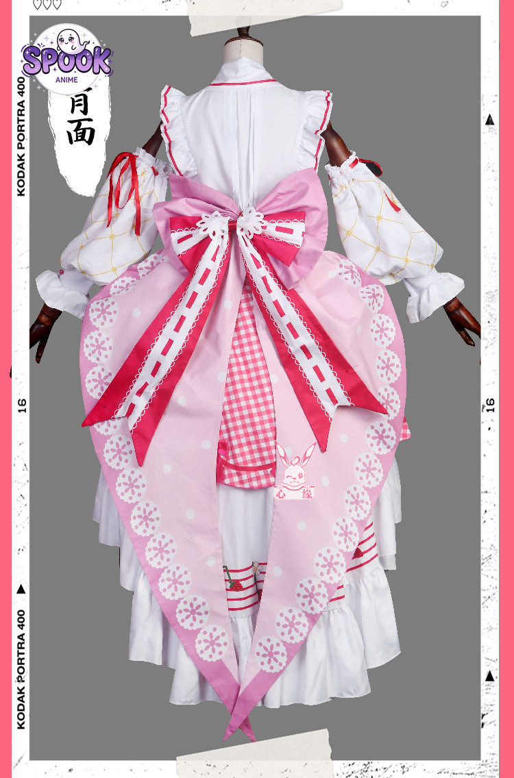 딸기 로리타 드레스 15주년 기념 미쿠 귀여운 코스프레 - Anime Cosplay Miku 리뷰 및 가격