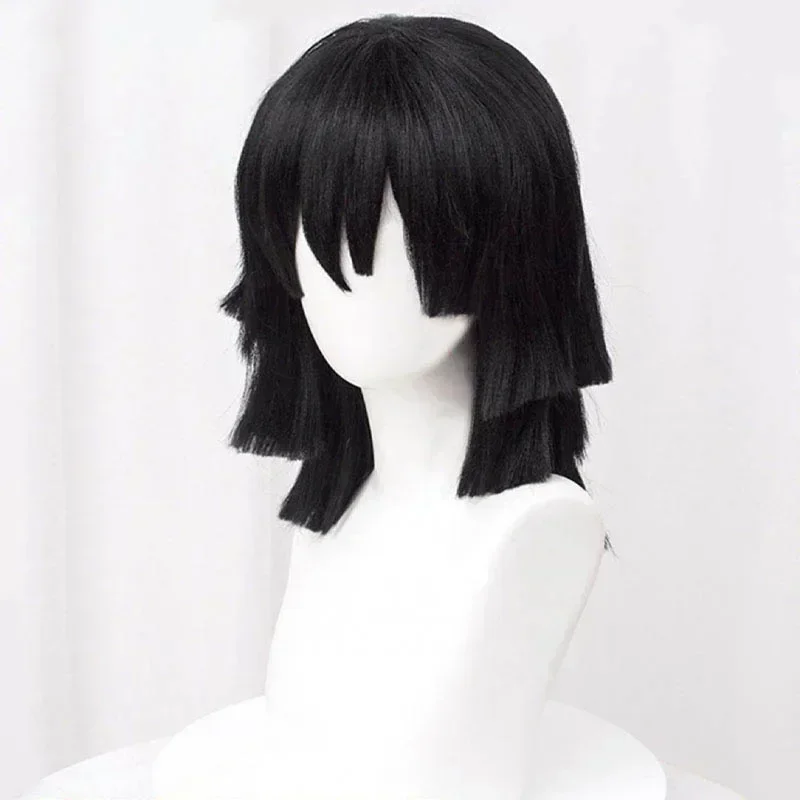 2026 고품질 이구로 오바나이 코스프레 가발 짧은 검 - Cosplay Anime Black Hair 리뷰 및 가격