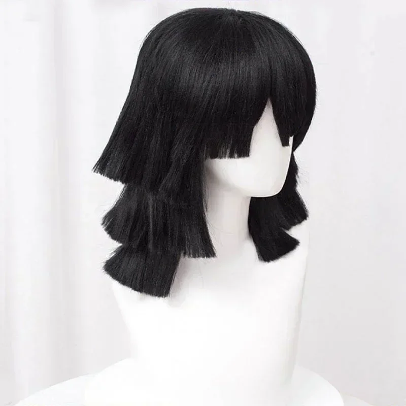 2026 고품질 이구로 오바나이 코스프레 가발 짧은 검 - Cosplay Anime Black Hair 리뷰 및 가격