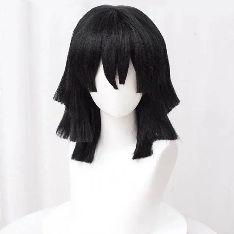2026 고품질 이구로 오바나이 코스프레 가발 짧은 검 - Cosplay Anime Black Hair 리뷰 및 가격