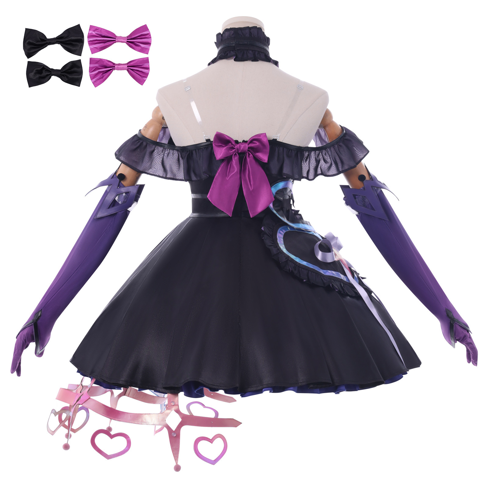 Sanrio Kuromi Linked Lolita 코스 - Anime Cosplay Link 리뷰 및 가격