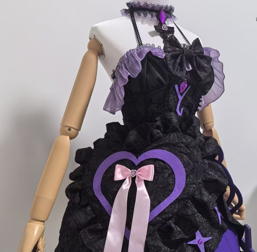 Sanrio Kuromi Linked Lolita 코스 - Anime Cosplay Link 리뷰 및 가격