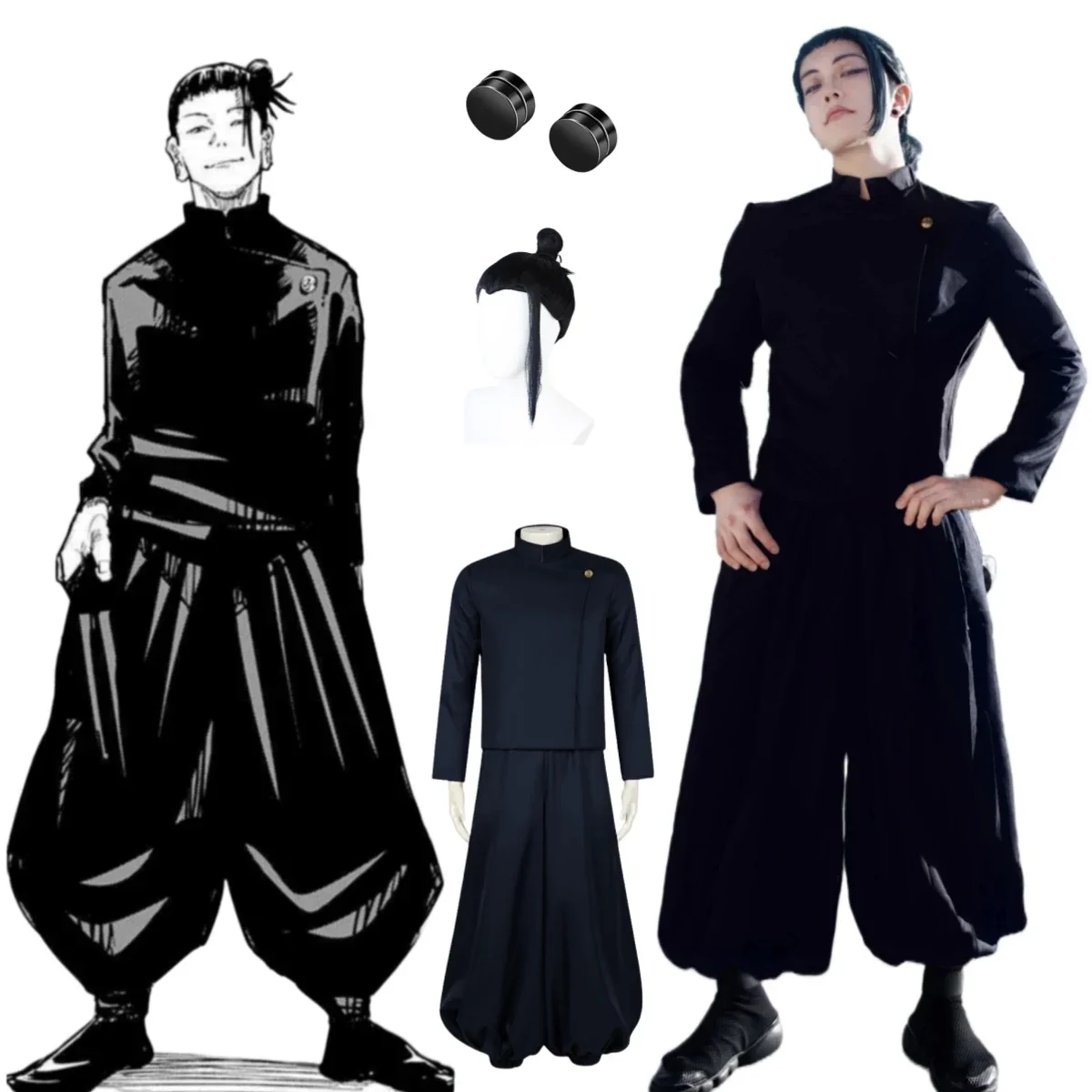 Jujutsu Kaisen Geto Suguru 코스프 - Jujutsu Kaisen Uniform 리뷰 및 가격