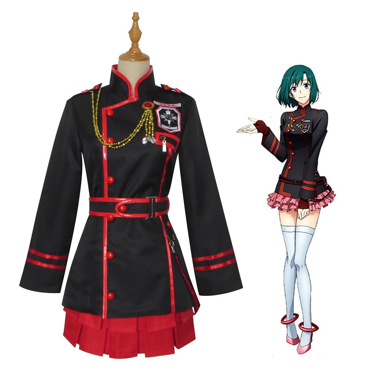 D.Gray-Man Lenalee Lee 블랙 오더 엑 - Anime Cosplay 2026 리뷰 및 가격