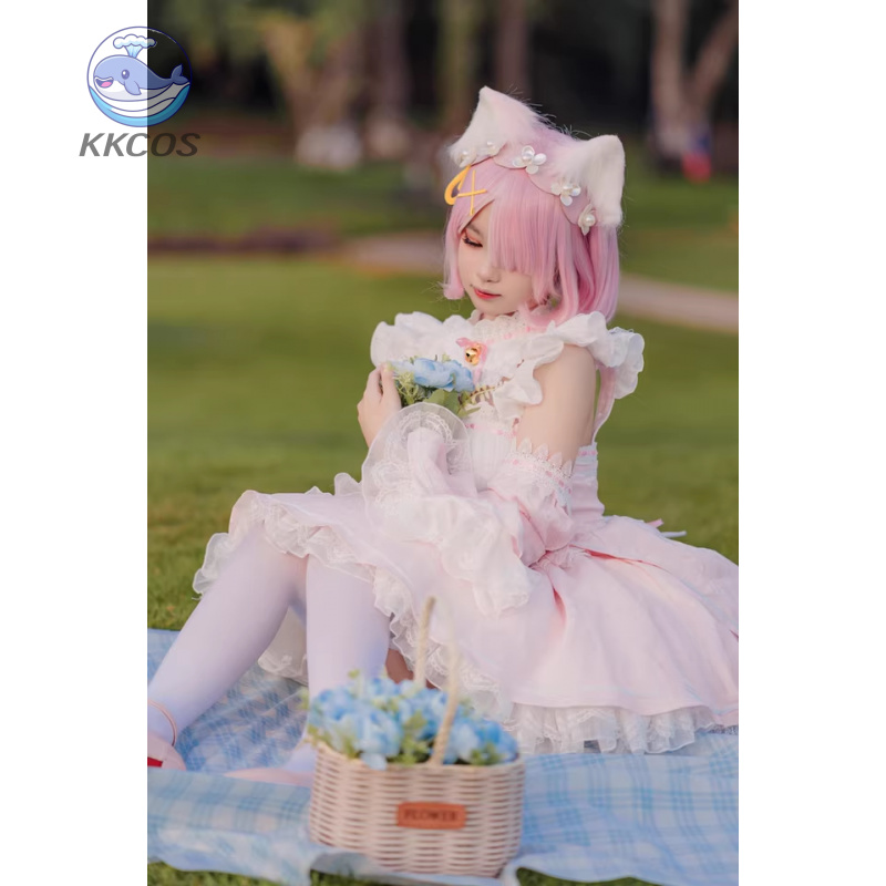 Re:ZERO - 다른 세계에서 인생을 시작하다 람 렘 - Anime Cosplay Dresses 리뷰 및 가격