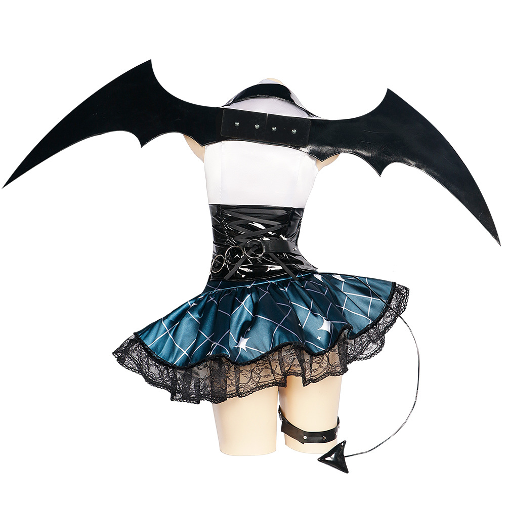 데몬 미쿠 x 라스칼 리틀 데빌 코스프레 의상 데몬 미 - Anime Cosplay Miku 리뷰 및 가격
