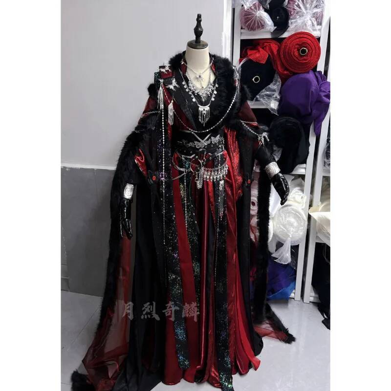 코스튬 성인 할로윈 의상 애니메이션 풀 세트 톈관치 푸 - Anime Cosplay Dresses 리뷰 및 가격