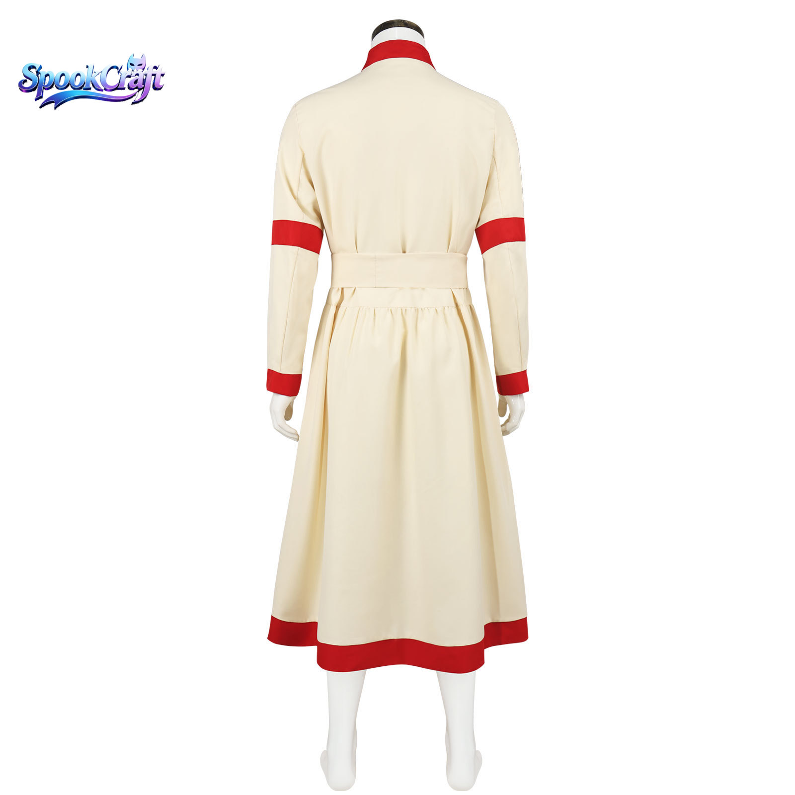새로운 중세 카프탄 로브 사제 코스프레 롱 클로크 할로 - Anime Cosplay Dress For Men 리뷰 및 가격