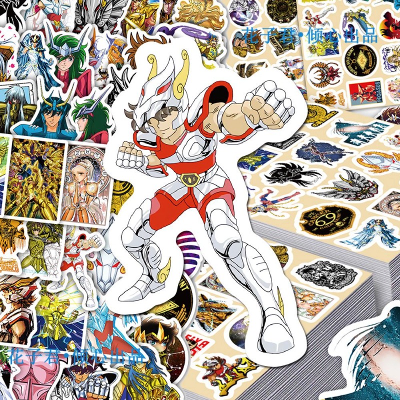 101Pcs 세인트 세이야 애니메이션 스티커 만화 캐릭 - Anime Cosplay In Japan 리뷰 및 가격