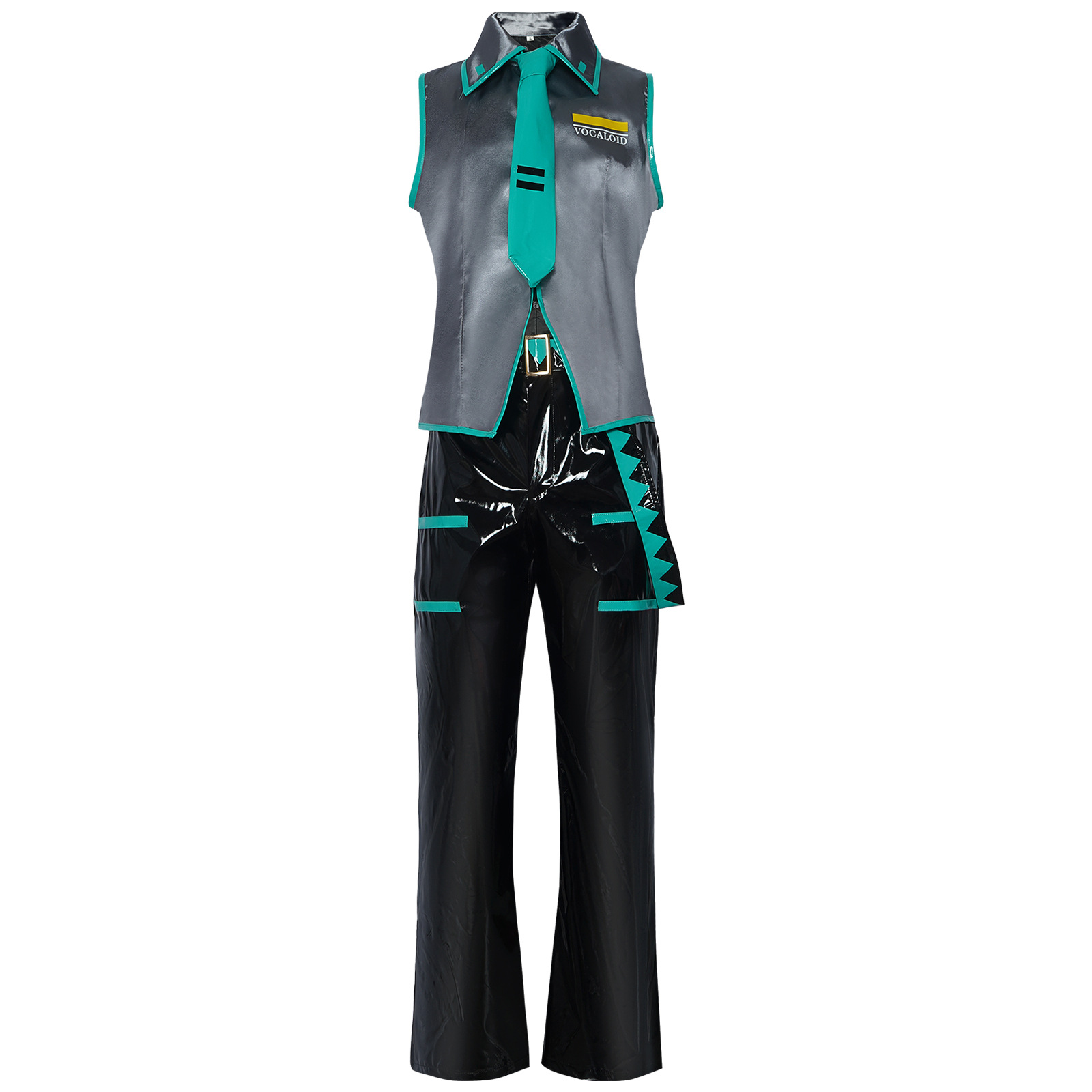 보컬로이드 남성 미쿠 코스프레 의상 젠더벤드 의상 미쿠 - Anime Cosplay Miku 리뷰 및 가격
