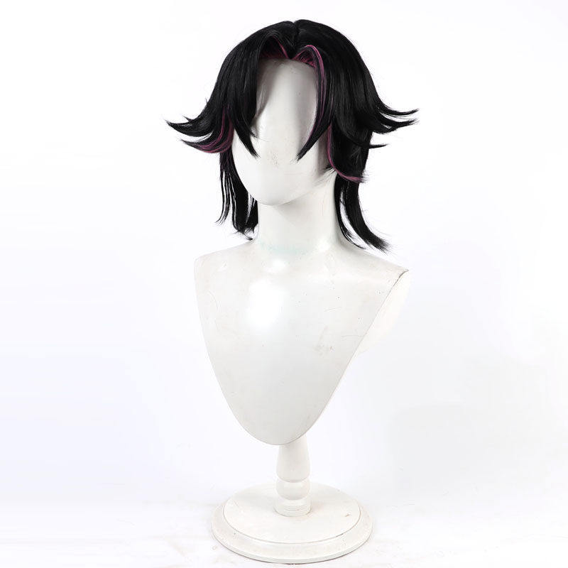 Vezalius Bandage 코스프레 가발 vtube - Cosplay Anime Black Hair 리뷰 및 가격