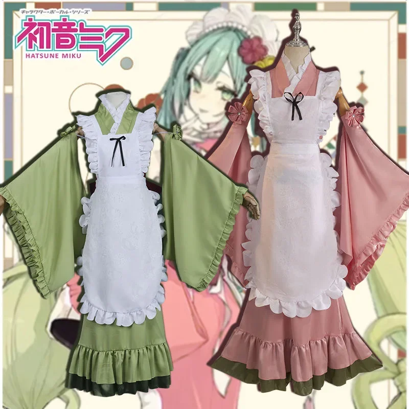 2025 코스프레 여성 게임 캐릭터 의상 미쿠 마차 바 - Anime Cosplay Miku 리뷰 및 가격