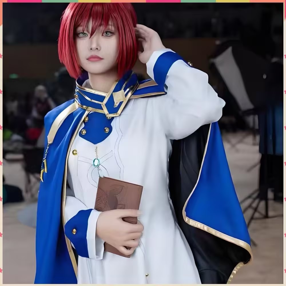시라유키 코스프레 의상 애니메이션 빨간 머리의 백설공주 - Anime Cosplay With Red Hair 리뷰 및 가격