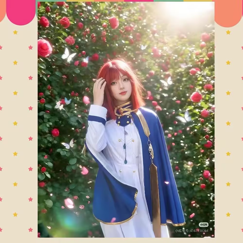 시라유키 코스프레 의상 애니메이션 빨간 머리의 백설공주 - Anime Cosplay With Red Hair 리뷰 및 가격