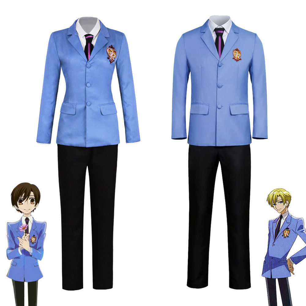 애니메이션 후지오카 하루히 코스프레 의상 Ouran 고 - Anime Cosplay Boy 리뷰 및 가격