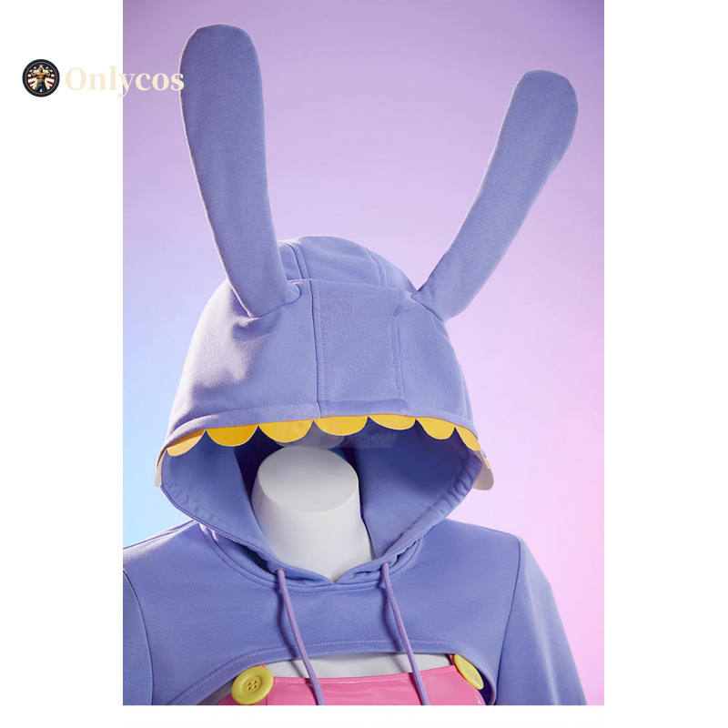 놀라운 디지털 서커스 잭스 코스프레 의상 토끼 슬립 드 - Anime Cosplay Dresses 리뷰 및 가격