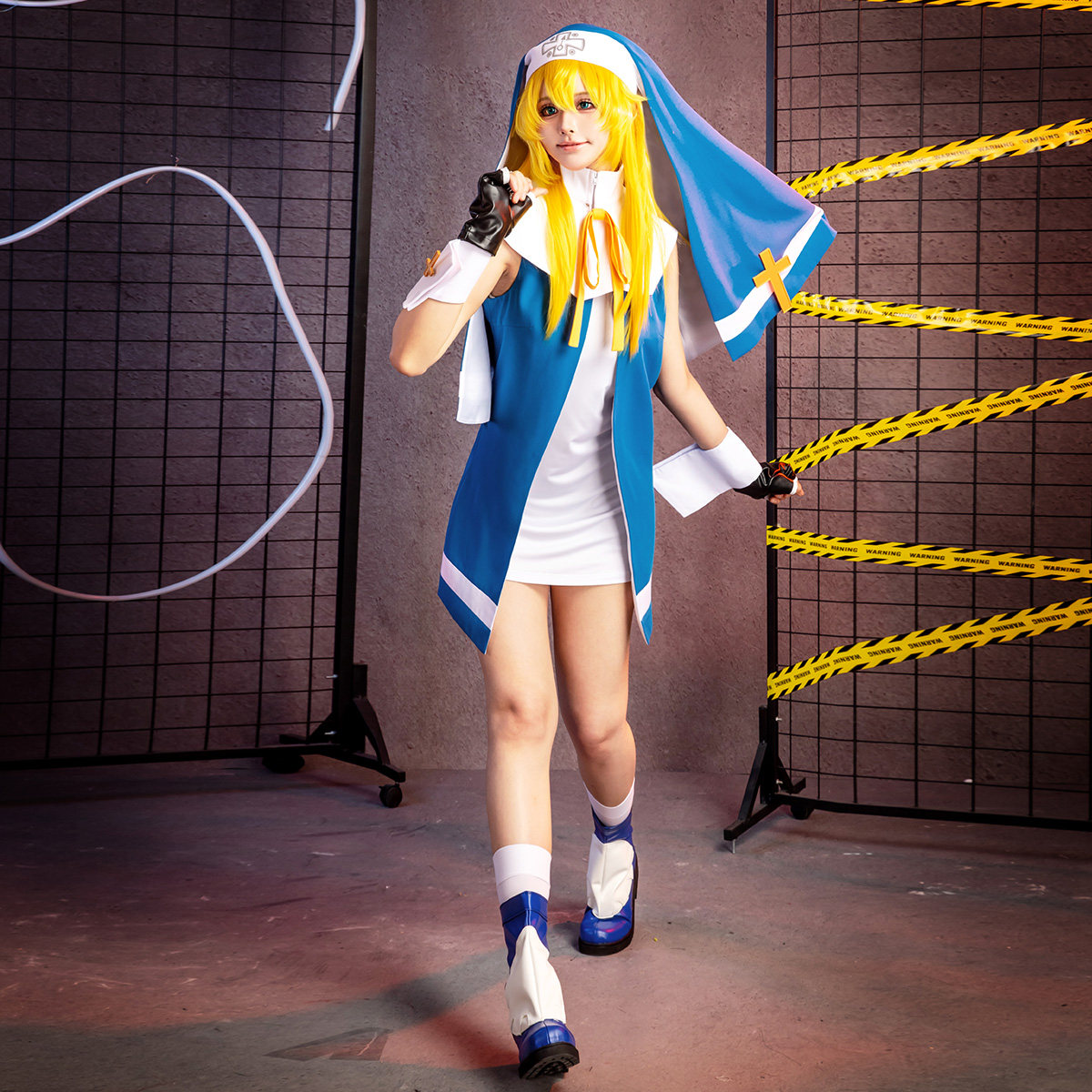 길티기어 ‌   브리짓 ‌ ‌ ‌ 코스프레 의상 수녀  - Quality Anime Cosplay 리뷰 및 가격
