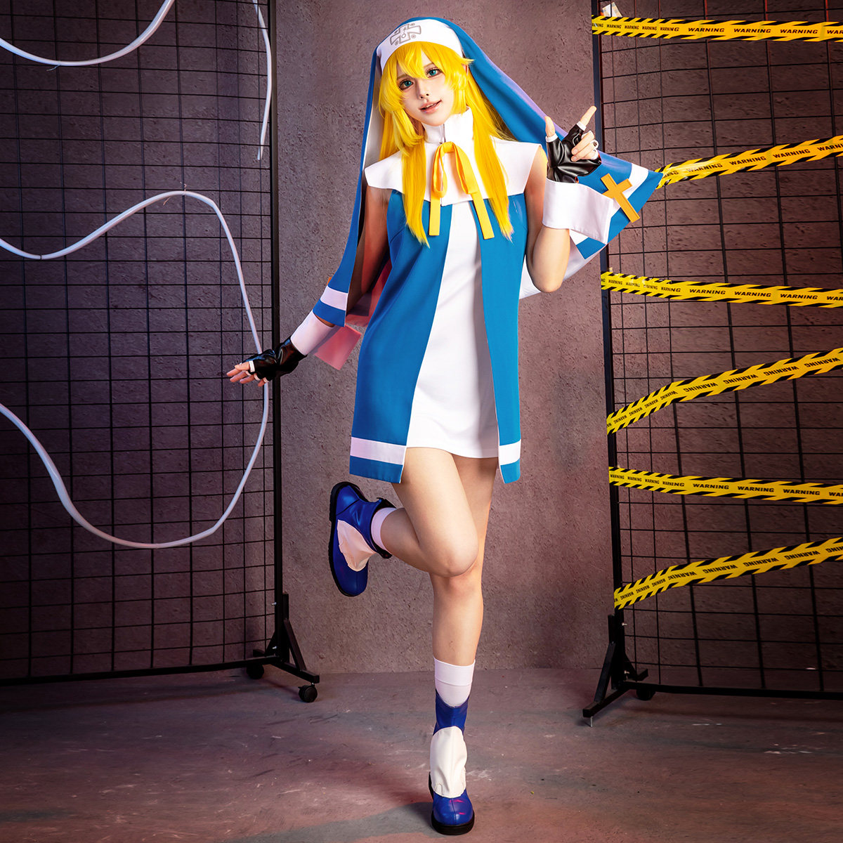 길티기어 ‌   브리짓 ‌ ‌ ‌ 코스프레 의상 수녀  - Quality Anime Cosplay 리뷰 및 가격