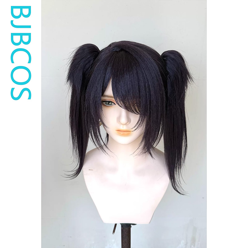 스타일링된 가발 ‌ Ame 코스프레 가발 게임 NEED - Cosplay Anime Black Hair 리뷰 및 가격