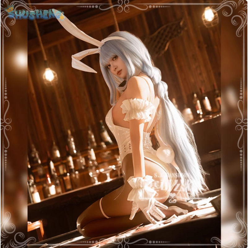 HMS 야누스 코스프레 의상 애니메이션 아즈르 레인 할 - Cosplay Anime Bunny Girl 리뷰 및 가격