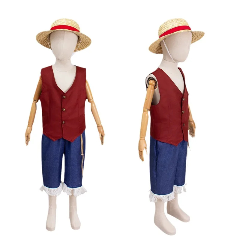 ▶ ❤ 영화 루피 코스프레 의상 애니메이션 몽키 D 루 - Anime Cosplay Luffy 리뷰 및 가격