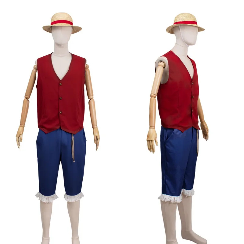 ▶ ❤ 영화 루피 코스프레 의상 애니메이션 몽키 D 루 - Anime Cosplay Luffy 리뷰 및 가격