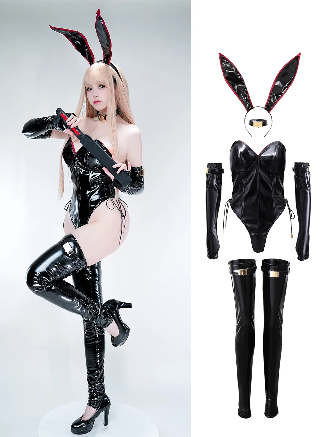 오리지널 디자인 귀여운 토끼 소녀 코스프레 의상 여성  - Cosplay Anime Bunny Girl 리뷰 및 가격