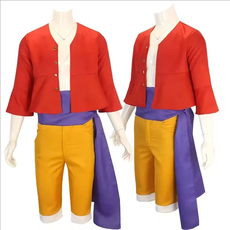 애니메이션 원숭이 루피 코스프레 의상 원숭이 태양신 2 - Anime Cosplay Luffy 리뷰 및 가격