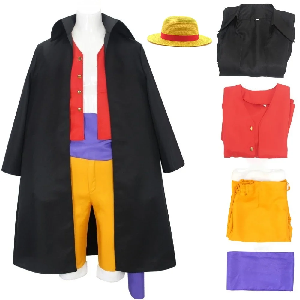 애니메이션 원숭이 루피 코스프레 의상 원숭이 태양신 2 - Anime Cosplay Luffy 리뷰 및 가격