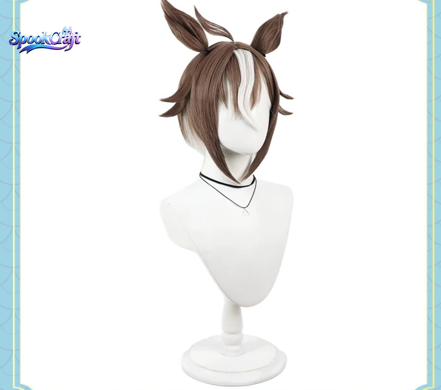 새로운 Umamusume Rulership 코스프레 가 - Anime Cosplay Long Hair 리뷰 및 가격
