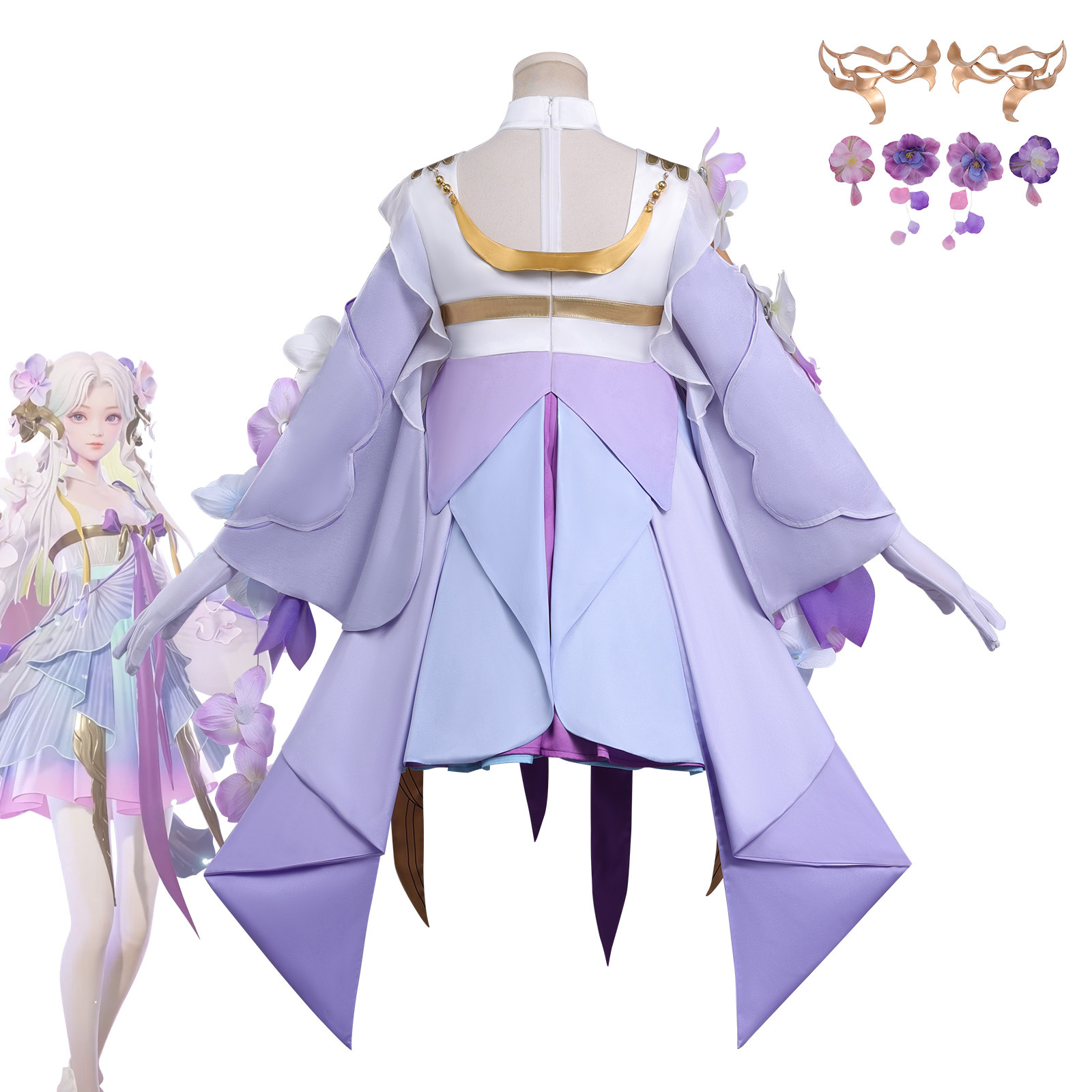 Duolia Huanzhu 인어 신선하고 달콤한 드레스 - Anime Cosplay 2026 리뷰 및 가격