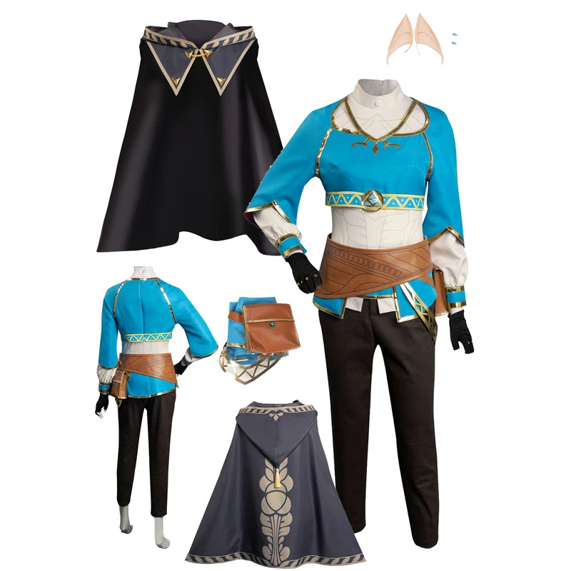 공주 링크 코스프레 회색 망토 여성 의상 애니메이션 게 - Anime Cosplay Link 리뷰 및 가격