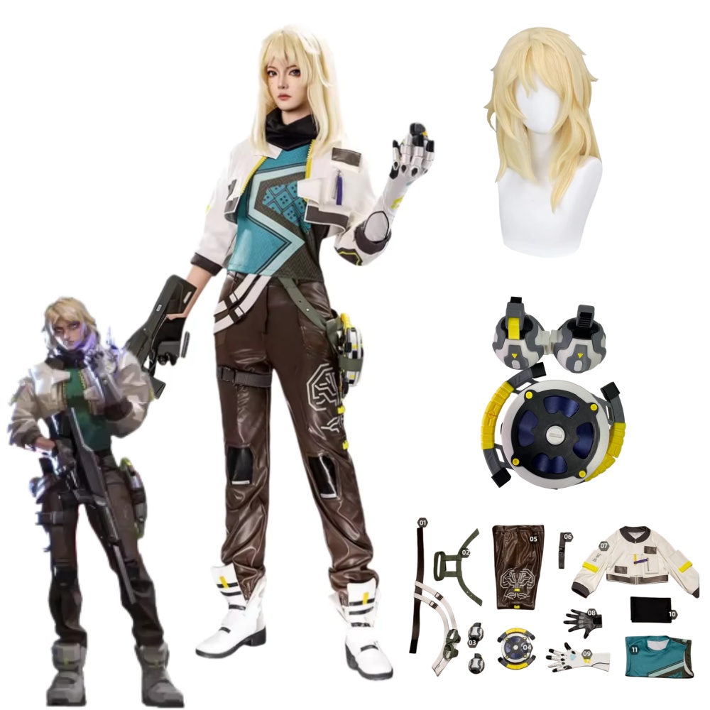 데드락 코스프레 의상 소품 발로란트 데드락 의상 복장  - Anime Cosplay Props 리뷰 및 가격