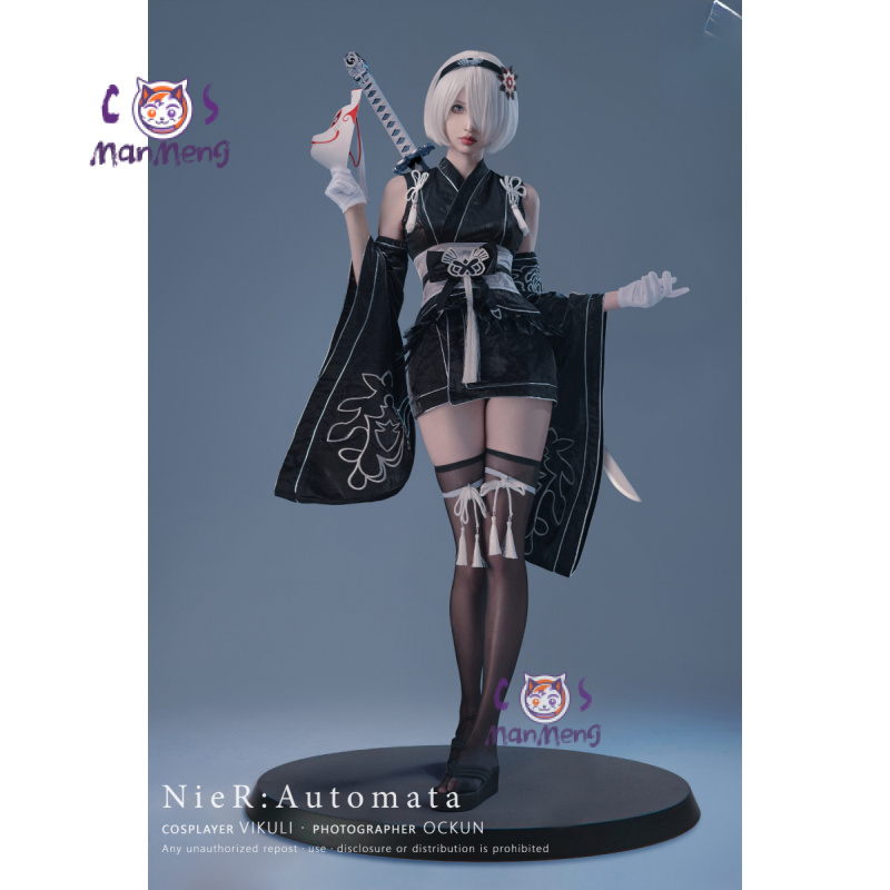 타입 B 요르하 번호 2 게임 니어: 오토마타 코스프레 - Anime Cosplay Dress For Men 리뷰 및 가격