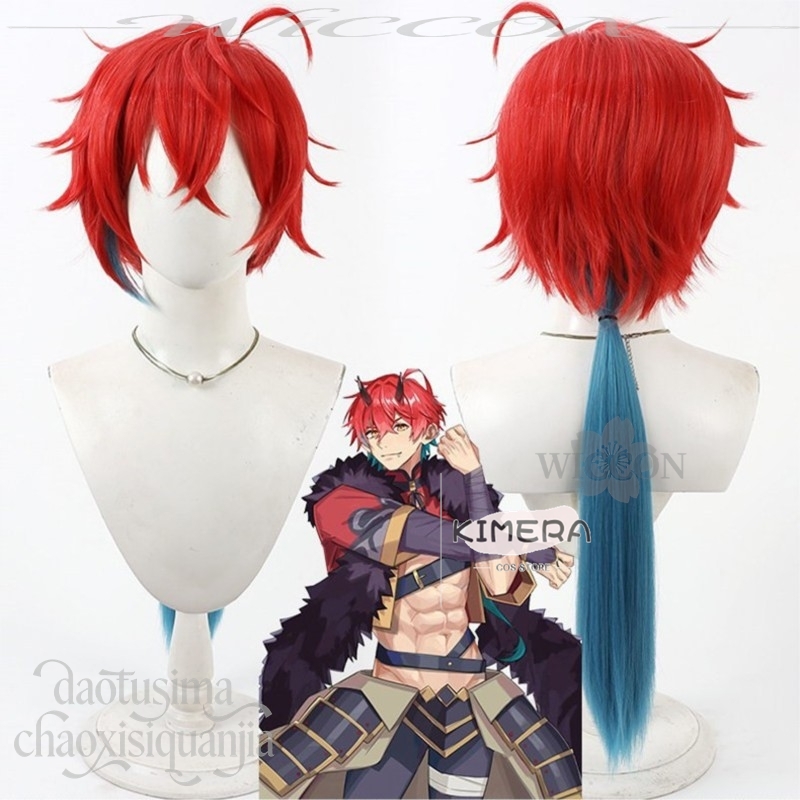 키메라 스토어 애니메이션 공주 카구야! 코스프레 미카도 - Anime Cosplay With Red Hair 리뷰 및 가격