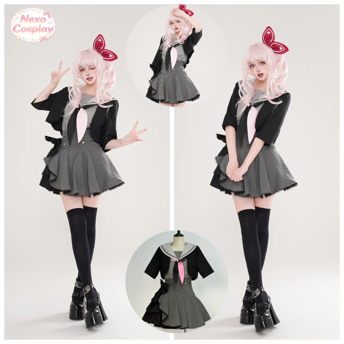 미쿠: 컬러풀 스테이지! 아키야마 미즈키 코스프레 의상 - Anime Cosplay Miku 리뷰 및 가격